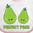 thumbnail image 4 of Inktastic Perfect Pear Couple Funny Fruit Pair Boys or Girls Baby Bib, 4 of 4