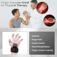 thumbnail image 4 of ShenMo Finger Exerciser Finger Stretcher Finger Resistance Band Guitar Strength Trainer Reverse Grip Strengthener Climbing Exercise Equipment Finger Extensor Strengthener for Wrist Hand(40, 60，75 LB), 4 of 4