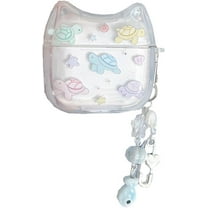 Kawaii Case Cover for Airpods 3rd Generation,Cartoon Shockproof Anti-Drop Earphone Protective Shell,Gift for Girls Women (A)