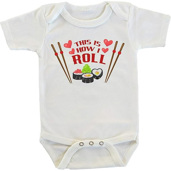 This is How I Roll Sushi Chopsticks Onesie/Bodysuit
