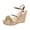 1Gold, variant on Glitter Sequin Wedges Heels for Women Strappy Platform Sandals Open Toe Non Slip Wedding Party Prom Dress Shoes Elegant Summer Pumps Shoes Silver Size 9