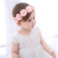 thumbnail image 1 of 3 diademas elásticas para niña pequeña, accesorios para el pelo con lazo para niñas recién nacidas, 1 of 7