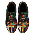 thumbnail image 2 of Together We Rise LGBT Shoes Sneakers for Women Men Black Size 12, 2 of 7