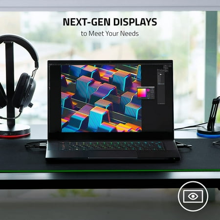 Razer - Blade 15 Advanced - 15.6" Gaming Laptop - 4K OLED - Intel Core i9 - NVIDIA GeForce RTX 3080 - 32GB RAM - 1TB SSD - Black