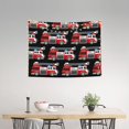 thumbnail image 2 of Hirioo Fire and Rescue Truck Print Tapestry Lightweight Fabric for Bedroom Aesthetic Home Wall Dorm Décor Living Room Decor 29x37 Inch, 2 of 8