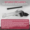 thumbnail image 6 of EYE4TECH Wine Aerator Pourer Spout - Premium Wine Decanter for Improve Taste and Smell - Professional Wine Pourer Fits All Wine Bottles, No Drip and No Spill - Wine Accessories Gifts for Wine Lovers, 6 of 6
