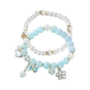 GYUJNB Bracelets in Jewelry Easter Rabbit Baby Rose Pearl Bracelet For Girls Baby Bracelets For Girls Toddler Bracelets And Little Girl Jewelry Gifts For Teenage Bracelets for Women