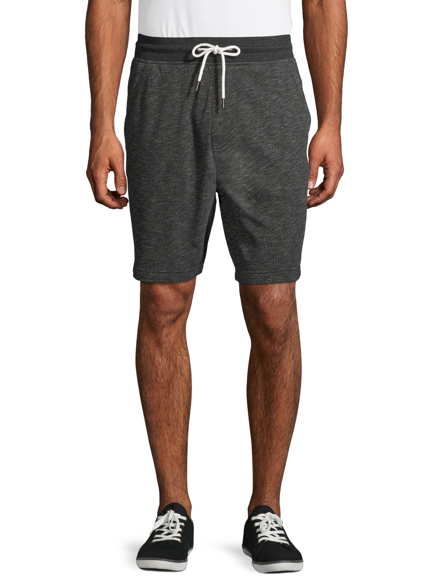 no boundaries men's knit jogger shorts