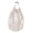 Beige, variant on Mesh Storage Bag with Side Pocket 32x32cm Drawstring Organiser Toiletry