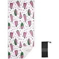 thumbnail image 2 of Dreamtimes Beach Towels Sliced Watermelons Geometric Shapes Camping Towels Sand Free Beach Towel, 30"x60" Large Beach Towels Quick Dry Bath Travel Towels Pool Yoga Beach Mat for Men Women, 2 of 7