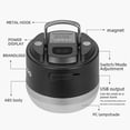 thumbnail image 2 of Portable Camping Lantern USB Charge 600LM,5 modes IP65 Waterproof Tent Light for Camping, Hiking and Outdoor Family Hurricane Emergency, 2 of 5