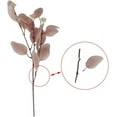 thumbnail image 3 of ZOELNIC 4Pcs Artificial Eucalyptus Leaves Stems Light Pink Faux Eucalyptus Plant Branches for Vase Filling Home Decoration Flowers Wedding Holiday Arrangement, 3 of 6