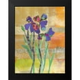 thumbnail image 2 of McGee, Jenny 12x14 Black Modern Framed Museum Art Print Titled - Iris IV, 2 of 5