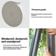thumbnail image 3 of Inteprter Kit de sellado de ventanas de aire acondicionado de esponja de bajo consumo, aislamiento acústico fresco y sin polvo, aislamiento de Decoración del hogar Gris 5 paquetes, 3 of 6
