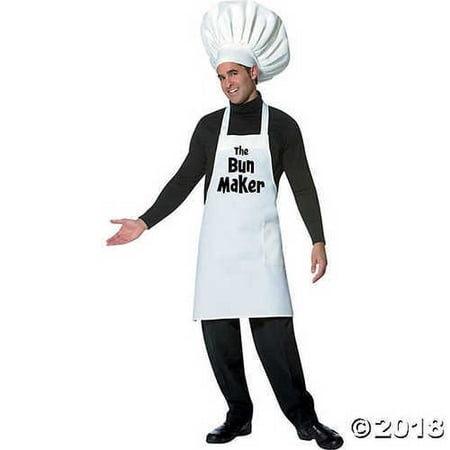 ADULT The Bun Maker Chef Costume
