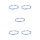 thumbnail image 1 of Tobilleras de cuentas de arroz Qarigey decoración Type2 NO2, 1 of 5
