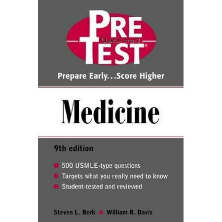 Medicine: PreTest Self-Assessment and Review [Paperback - Used]