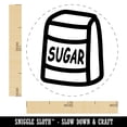 thumbnail image 2 of Bag of Sugar Baker Baking Self-Inking Rubber Stamp Ink Stamper - Blue Ink - Large 1-1/2 Inch, 2 of 7