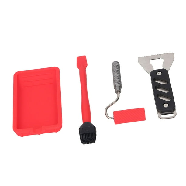 Juego de Aplicadores de Pegamento de Madera, Aleación de Aluminio y Kit de Pegamento para Usuarios de Silicona para Usuarios para Carpintería de Carpintería