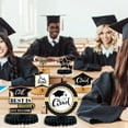 thumbnail image 2 of SUSHANG Class of 2025 Graduation Honeycomb Decor Kit - 6-Piece Black 3D Table Centerpieces for Grad Party Dessert Table/Gift Table Displays, Graduation Party Favor Supplies, 2 of 4