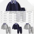 thumbnail image 3 of Akiihool Newborn Boy Outfit Sets Toddler Baby Boy Clothing Sets Little Dinosaur Printed Long Sleeve Tops and Pants Kids 2pcs Outfits Grey,3-4 Years, 3 of 6