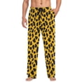thumbnail image 4 of Men's Sleep Pants Lightweight Pjs Sleepwear Comfortable Lounge Pants Bottom Pants with Pocket Leopard Print, 4 of 7