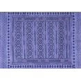 thumbnail image 1 of Ahgly Company Machine Washable Indoor Rectangle Southwestern Blue Country Area Rugs, 2' x 3', 1 of 4