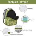 thumbnail image 3 of Sac à Dos Étudiant avec Imprimé de Nature Sauvage et bigfoot, design de Randonnée et de camping, Imperméable et durable, Sangles Réglables, Sac d'École Amusant à Thème Extérieur pour Étudiant, 3 of 6
