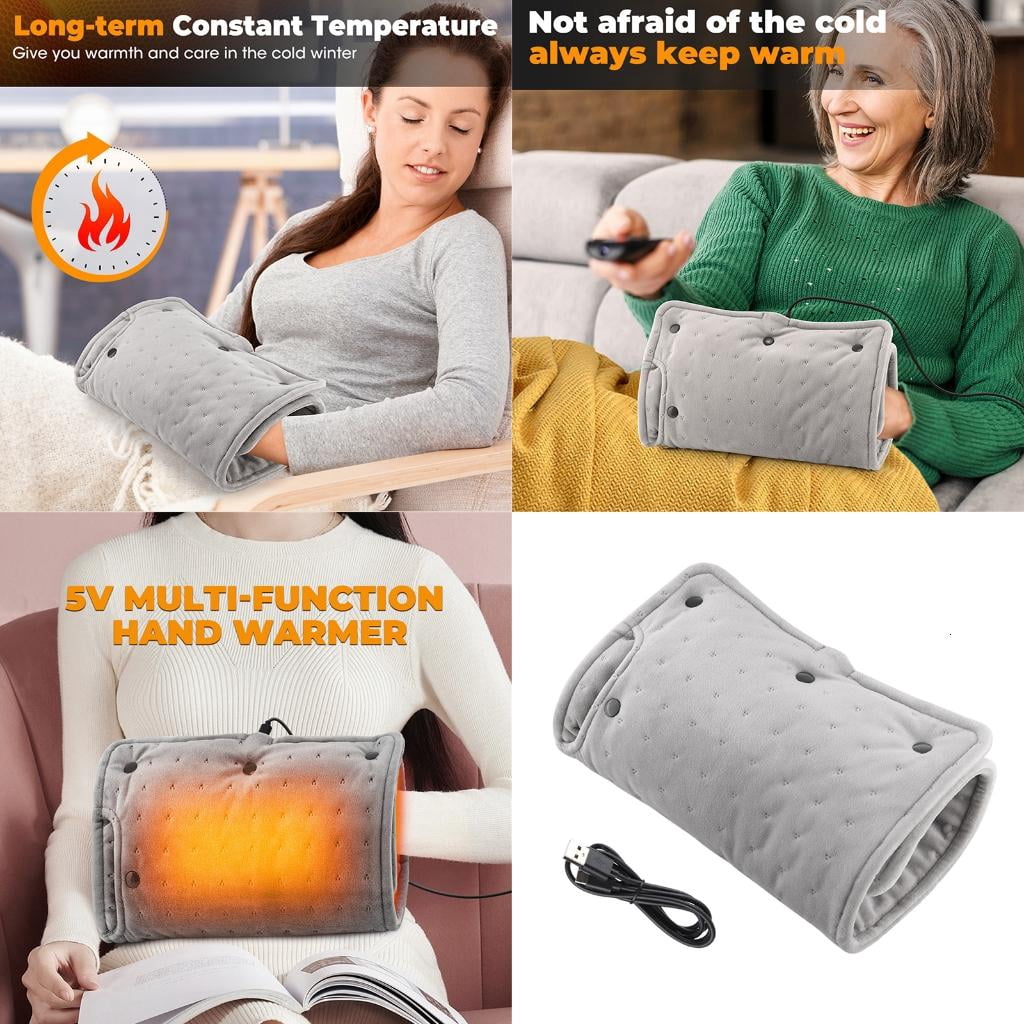 HannLk Convenient USB Electric Hand Warmers for Keeping Hands Toasty Work or Home