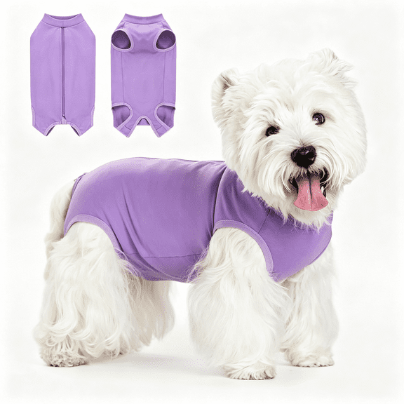 AOMRCOL Dog Surgery Recovery Suit for Dogs After Surgery Female,Dog Onesie Neuter Puppy Spay Shirts,Post-Op Bodysuit Pajamas Anti Licking Abdominal Wounds Cone Alternative