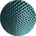 thumbnail image 1 of Ahgly Company Indoor Round Patterned Deep Teal Green Area Rugs, 4' Round, 1 of 6