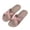 Pink, variant on EliteGoogv Womens Casual Flats Round Toe Slip On Flower Decor Shoes for Women Summer Walking Sneakers Flats US :13