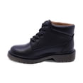 thumbnail image 5 of Zapato escolar Audaz para niño de piel negro con agujetas, 5 of 5
