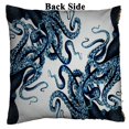 thumbnail image 2 of GCKG Octopus Pillowcase,Blue Octopus Reversible Mermaid Sequin Pillow Case Home Decor Cushion Cover 20x20 inches, 2 of 3