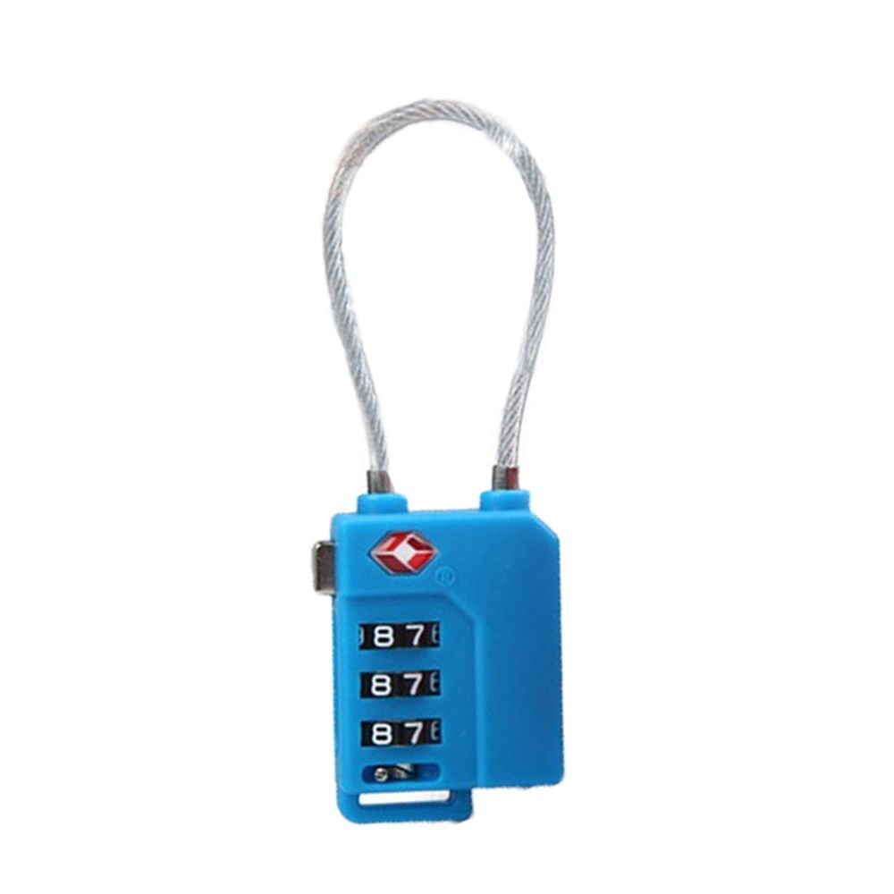 High Security Waterproof Portable Small Padlock Smart Combination Lock TSA Customs Lock Customs