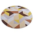 thumbnail image 4 of Alfombrilla para silla alfombrilla antideslizante redonda alfombrilla para sentarse alfombras para el área alfombra lavable alfombrilla para silla giratoria decoración para ANGGREK Otros, 4 of 8