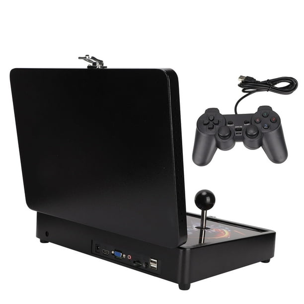 Mini Consola Arcade Portátil 35000 En 1 Con Pantalla Plegable De 21 Pulgadas – Máquina Retro Con Mandos Para 2 Jugadores, Búsqueda Y Guardado De Partidas