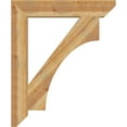 thumbnail image 3 of Ekena Millwork 6"W x 38"D x 46"H Westlake Slat Rough Sawn Bracket, Western Red Cedar, 3 of 4