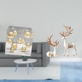thumbnail image 2 of Adorno acrílico de reno, escultura, decoración de mesa, pieza de colección versátil, vitrina europea, 2 of 8