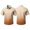 107#Brown, variant on Mens Short Sleeve Button Down Shirt Gradient Print Casual Pocket Top Summer Beach Lightweight Breathable Loose Fit Tee for Vacation Travel Out Activities Comfortable Cool Cyan 5XL