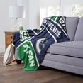 thumbnail image 3 of Vancouver Canucks NHL Colorblock Personalized Silk Touch Throw Blanket, 50" X 60", 3 of 5