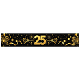 thumbnail image 2 of LUUFILx Golden 25 Never Looked So Good Party Decoration Backdrop Celebration Supplies Happy Birthday Anniversary Decors Banner Photography Props, 2 of 8