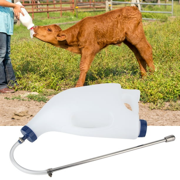 Metal Tube Calf Milk , Calf Bottle, Plastic Sheep Livestock Calves For