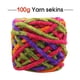 thumbnail image 4 of Advancent Hilo de tejer de 100g, bufandas de hilo para tejer a mano, gorro, gorro, hilos de ganchillo tejidos a mano, accesorio de costura para Artesanía No.23 Advancent HA009091-23, 4 of 5