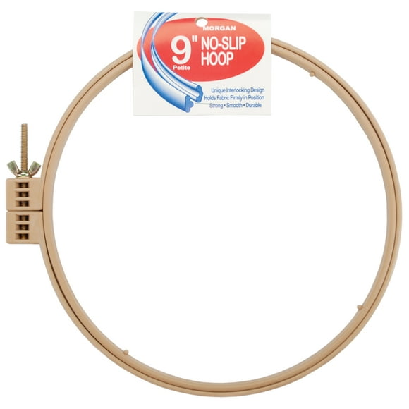 Morgan Plastic No-Slip Quilting Hoop 9"173