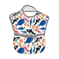 thumbnail image 2 of Hirioo Cute Sea Animals for Baby Waterproof Pocket Bib Adjustable Closed for Babies Toddlers with Large Pocket 6-24Months, 2 of 8