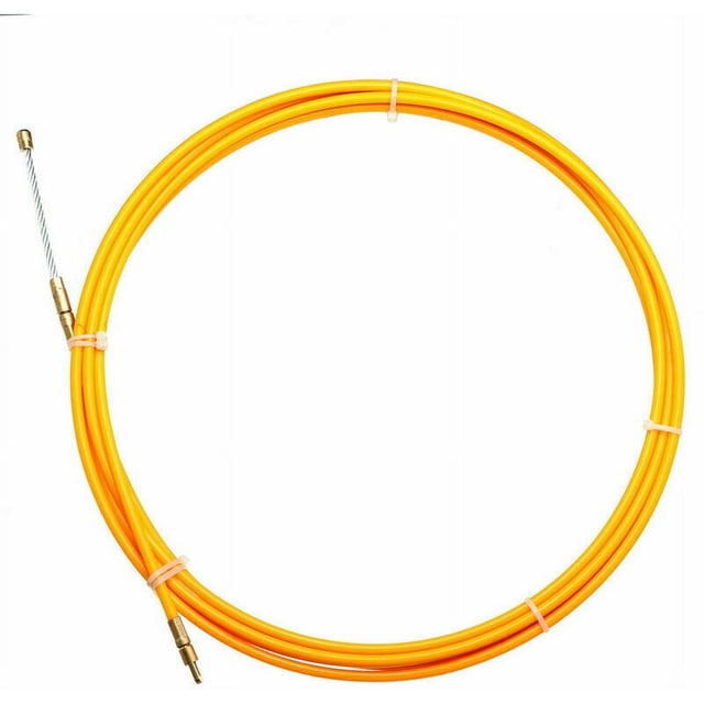 Fiberglass Cable Rod, 6mm Dia, 30m Length, Electrician's Wire Puller & Extractor for Conduit Fishing