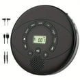 thumbnail image 1 of YOPTOP CD player portable  Discman rechargeable  CD player with speaker  Portable cd player with headphones  CD-R MP3 USB playable  Anti skip CD playing for car  suitable for personal or,Black, 1 of 7