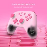 وحدة تحكم لاسلكية GameSir Nova Lite 2.4g لأجهزة الكمبيوتر التي تعمل بنظام Windows وiPhone وAndroid وSwitch2 وSwitch & Steam Deck ووحدة تحكم Bluetooth Gamepad مع مشغل تأثير Hall وTurbo وRumble Vibration (رمادي)