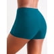 thumbnail image 3 of Trajes de baño de talla grande para mujer, 2 piezas, trajes de baño tankini con pantalones cortos de cintura baja, azul 3XL, 3 of 5